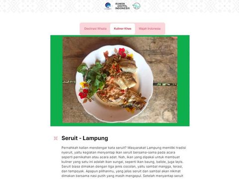 Kuliner Nusantara berbahan ikan (dok Istimewa)