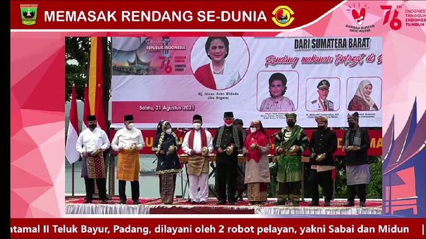 Rendang Diupayakan Tercatat UNESCO, Iriana Jokowi: Rendang Layak Diakui Dunia!