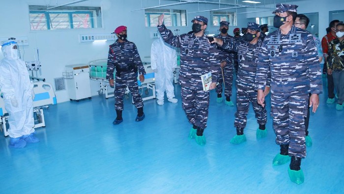 Momen KSAL Laksamana TNI Yudo Margono Meninjau RSPAL dr Ramelan