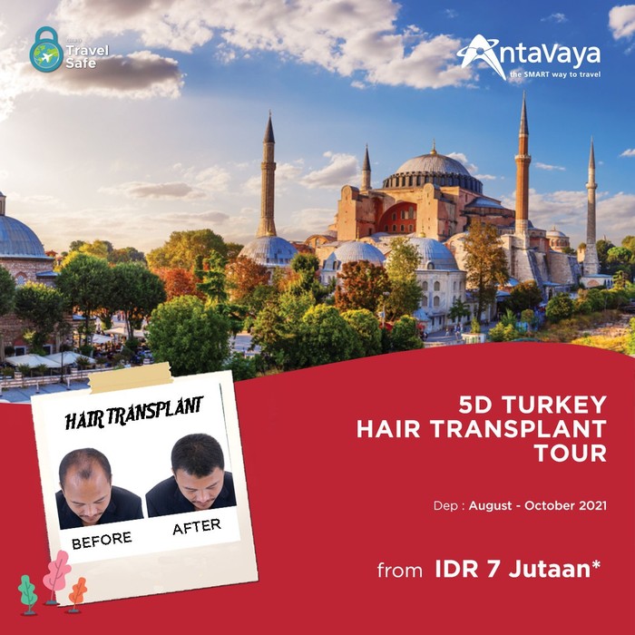 Paket ke Turki dengan perawatan rambut