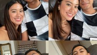 Keduanya dikaruniai dua anak perempuan cantik bernama Alaia dan Aluna. Tampak harmonis dan kerap tampil mesra, kini rumah tangganya diterpa isu perselingkuhan yang dilakukan oleh Tyna dengan teman komunitas sepeda. Foto: instagram @tynakannamirdad