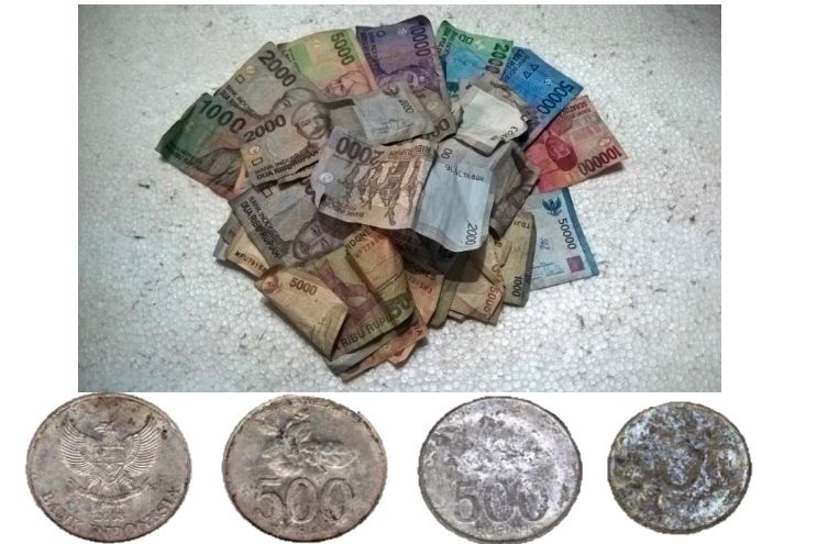Uang rupiah yang tidak layak edar