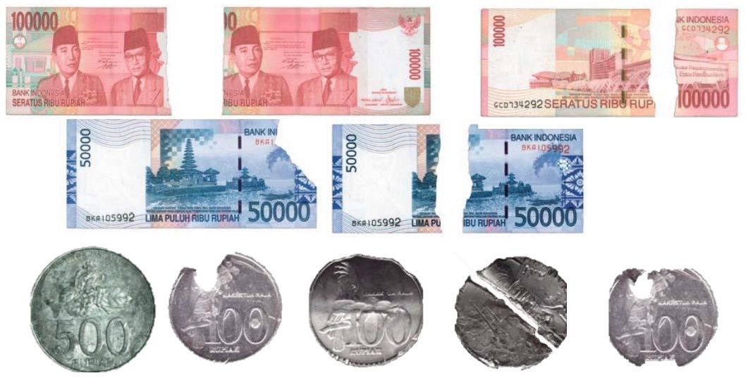 Uang rupiah yang tidak layak edar