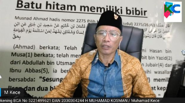 YouTuber Muhammad Kece YouTuber Muhammad Kece