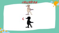 Pilihan A kurang bayangan perban di kaki, sementara pilihan B kurang satu bayangan tangan.