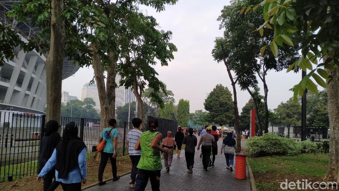GBK Ramai Disambangi Warga Pagi Ini