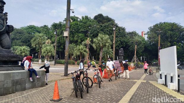 GBK Ramai Disambangi Warga Pagi Ini