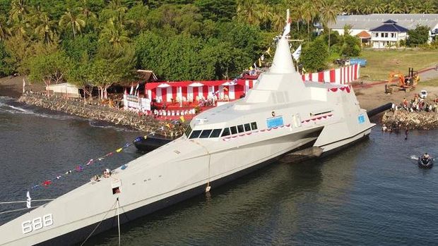 KRI Golok-688. (Dok: PT. Lundin Industry Invest)