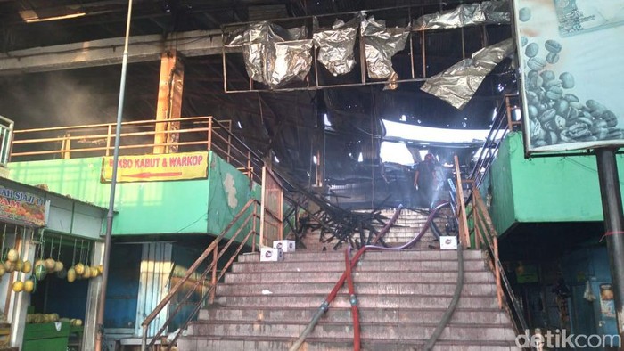 pasar kembang terbakar