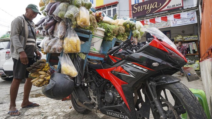 Wow! Motor Sport Ini Dipakai untuk Jual Sayur Keliling