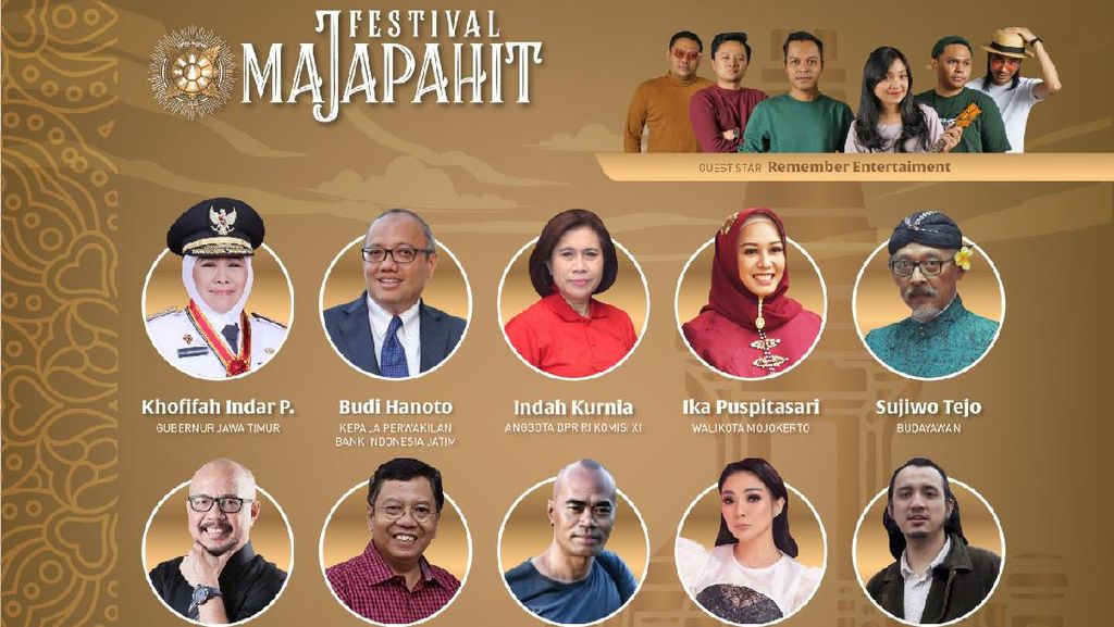 Festival Majapahit 2021 Siap Tampilkan Kekayaan Budaya Mojokerto