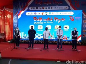 Tiga Menteri Datangi Bojonegoro Pantau Langsung Vaksinasi Warga dan Pelajar