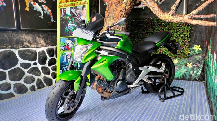 Motor mendiang Ustadz Jefri Al Buchori.