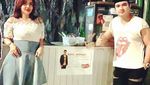 Gaya Mewah Barbie Kumalasari saat Menikmati Floating Breakfast