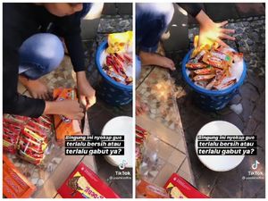 Takut Corona, Ibu Netizen Ini Rendam Camilan di Air Sabun!