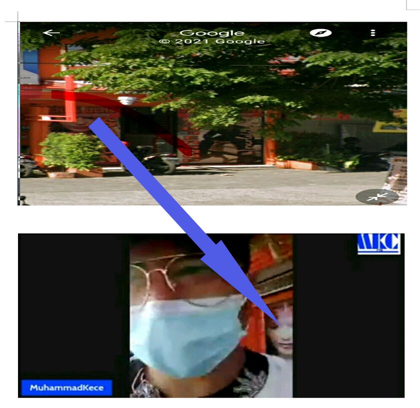 Dilaporkan ke Bareskrim, Muhammad Kece Berada di Bali? (Foto: Tangkapan layar video akun MuhammadKece dan Google Maps)