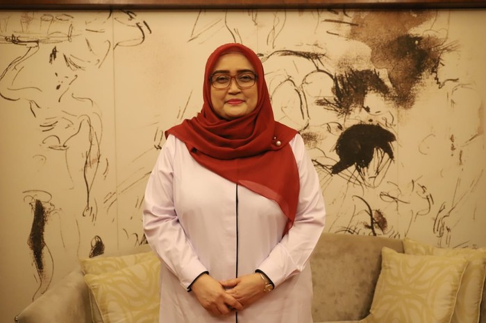 Direktur Jenderal Pembinaan Hubungan Industrial dan Jaminan Sosial Ketenagakerjaan (Dirjen PHI dan Jamsos) Kementerian Ketenagakerjaan Indah Anggoro Putri.