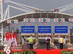 Ditemani Menteri PU-Anies, Jokowi Resmikan Jalan Tol Kelapa Gading-Pulo Gebang