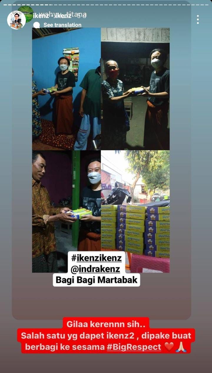 Indra Kesuma, 'Crazy Rich' Medan yang Berbagi Lewat 'Ikenz-Ikenz'