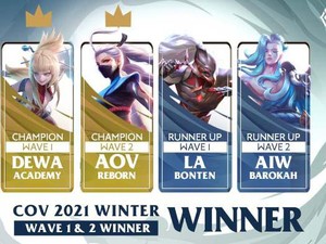 Ini 4 Tim yang Lolos ke Arena of Valor Star League B Series 2021 Winter