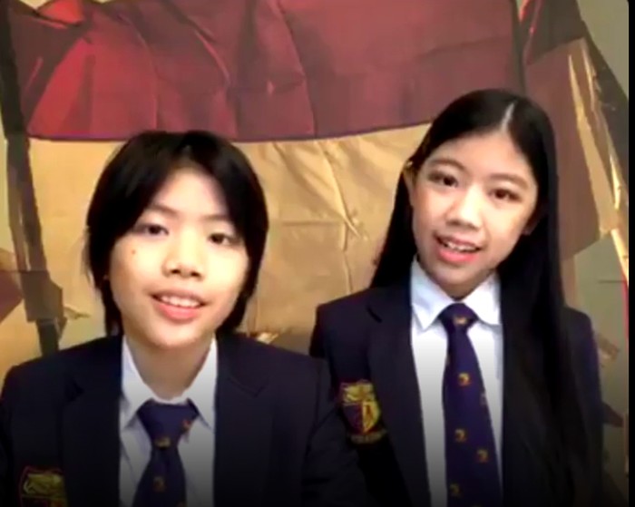 Mischka Aoki dan Devon Kei Enzo