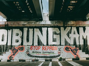 Jokowi Tegaskan Tak Takut Kritikan, Ini 8 Mural yang Dihapus