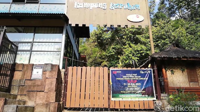 Objek Wisata Kampung Karuhun di Sumedang masih ditutup bagi para wisatawan