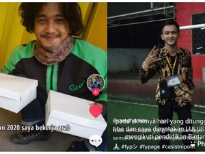 Kisah Haru Driver Ojol Jadi Polisi yang Viral di TikTok