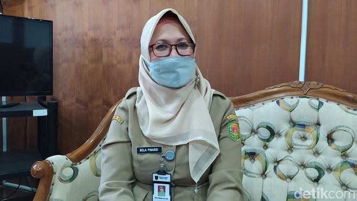 Plt Kepala Dinas Sosial, Pengendalian Penduduk dan Keluarga Berencana, Pemberdayaan Perempuan dan Perlindungan Anak, Kabupaten Magelang, Bela Pinarsi, Senin (23/8/2021).