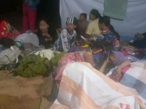Konflik Lahan di Kampar, Ibu-ibu Nekat Nginap di Kebun: Pak Jokowi Tolong!