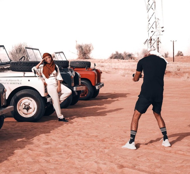 Sebelumnya Rachel Vennya sendiri diketahui sempat menghabiskan waktu dengan berlibur ke Dubai. Tak hanya sendirian, rupanya Salim Nauderer pun tampak ikut menemani Rachel untuk berlibur. Foto-foto keduanya saat berlibur di Dubai pun dibagikan ke media sosial Instagram. Foto: Instagram