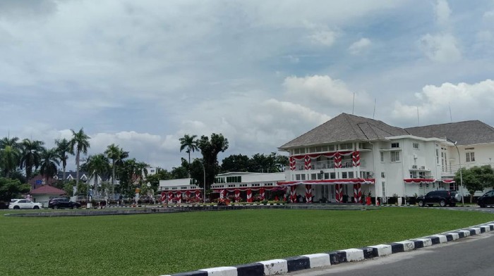 Rumah dinas Gubsu (dok. detikcom)