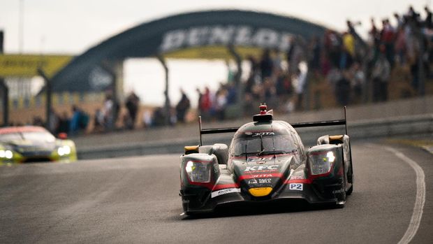 Sean Gelael dan JOTA #28 finis kedua di 24 Hours of Le Mans pada kelas LMP2, Minggu (22/8/2021)