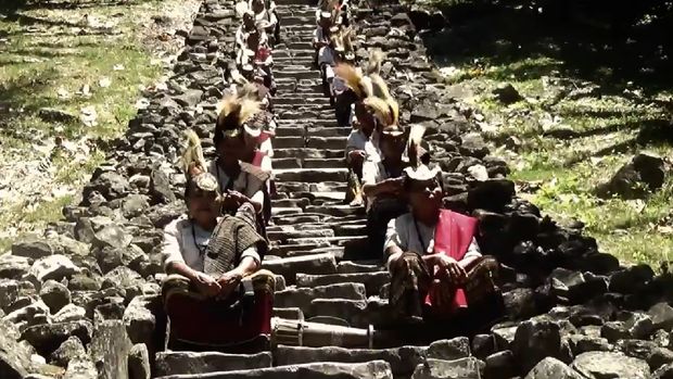 Situs budaya di Desa Sangliat Dol (Foto: Tangkapan layar video di Rumah Digital Indonesia)