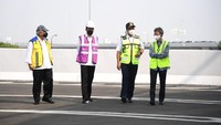 Tol Kelapa Gading-Pulo Gebang diresmikan Presiden Joko Widodo, Senin (23/8/2021).