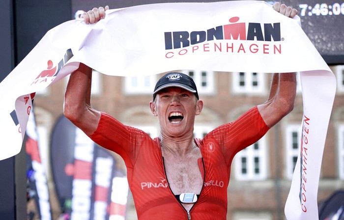COPENHAGEN, DENMARK - AUGUST 22: Start of the Age group swim leg during the IRONMAN Copenhagen on August 22, 2021 in Copenhagen, Denmark. (Photo by Alexander Koerner/Getty Images for IRONMAN)