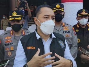 Surabaya Zona Kuning, Wali Kota Eri Fokus Pemulihan Ekonomi