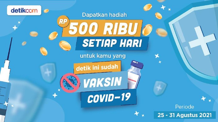 Ada Rp 500 Ribu Buat Kamu yang Sudah Vaksin! Cek di Sini Ada Rp 500 Ribu Buat Kamu yang Sudah Vaksin! Cek di Sini