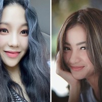 Glenca Chysara baru-baru ini menjadi perbincangan karena kemiripannya dengan Karina aespa. Pemeran Elsa dalam sinetron Ikatan Cinta itu punya bentuk wajah kecil seperti Karina. Foto: dok SM Entertainment, dok Instagram glencachysaraofficial