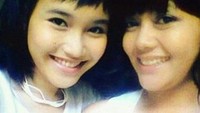 Ayu Ting Ting saat masih remaja dengan gaya potongan rambut poni rata. Foto: Instagram/@ayutingting92
