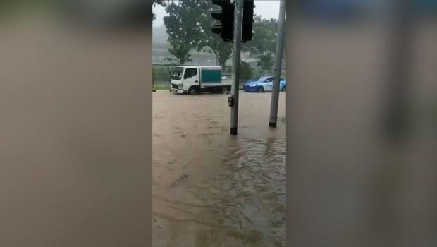 Banjir di Singapura (Ist)