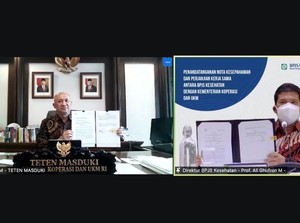 BPJS Kesehatan-Kemenkop UKM Sinergi Optimalkan Peserta Koperasi & UMKM