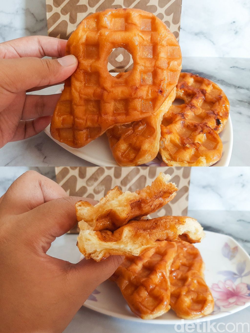 Doffle dari Dua Gerai Donat, Dunkin' Donuts Vs Krispy Kreme