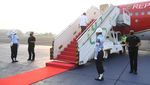 Jokowi Bareng Prabowo Tinjau Vaksinasi di Kaltim