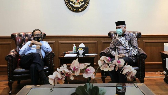 Mahfud Md dan Gubernur Aceh (dok. Pemprov Aceh)
