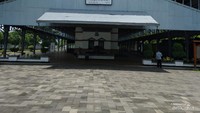 Stasiun Ambarawa mempunyai luas bangunan utama sebesar 479,45 m persegi
