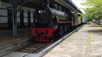 Lokomotif di museum ini terdiri dari lokomotif uap dan diesel