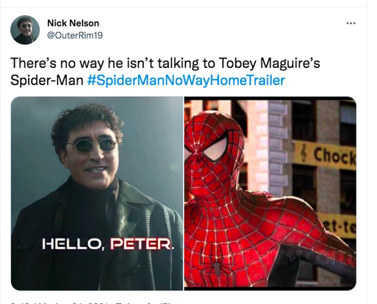 Netizen Cari Andrew Garfield dan Tobey Maguire di Trailer Spider-Man