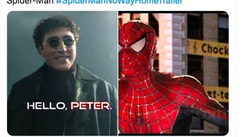 Netizen ini yakin bahwa dengan kehadiran Dr Octopus, Spider-Man versi Maguire tentu akan muncul. Foto: Twitter