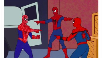 Akankah ketiga Spider-Man ini benar-benar bertemu di No Way Home? Foto: Twitter